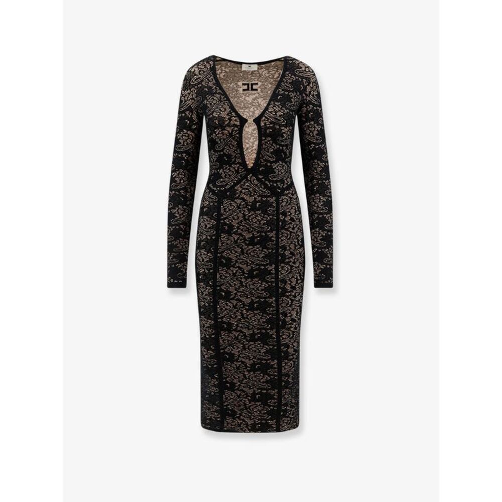 Elisabetta Franchi Women Knitted Midi Dress